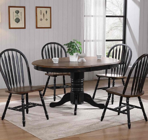 CC001-Country Cottage Arrowback Windsor Side Chair