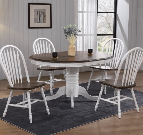 CC001-Country Cottage Arrowback Windsor Side Chair