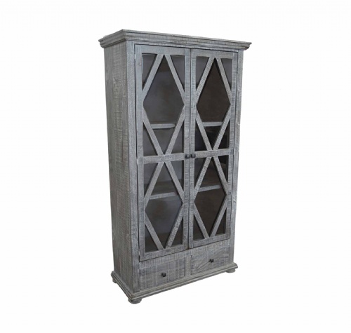 MX4018-Tall Curio / Bookcase