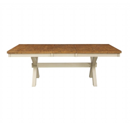 Quinton X-Leg Extension Dining Table w/18