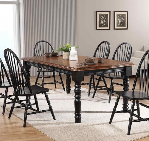 WS4276-Windswept Shores Dining Leg Table w/1-18