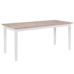 6466-Dining Leg Table W/1 PC 18” Butterfly Leaf