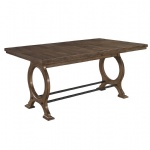 Hampton Cove Extension Dining Table  w/ 1 17-7/8