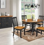 QT4257-Quinton Pedestal Dining Table w/ 15