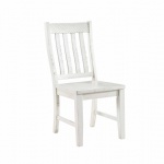 RL001-Rustic Lodge Slat Back Side Chair