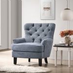 Blue Fabric Chair