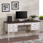 VE8992-Vintage Estate Desk with Power Outlet